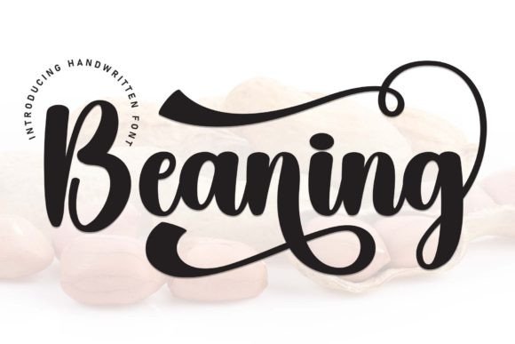 Beaning: The Sweet Handwritten Font for Creative Projects