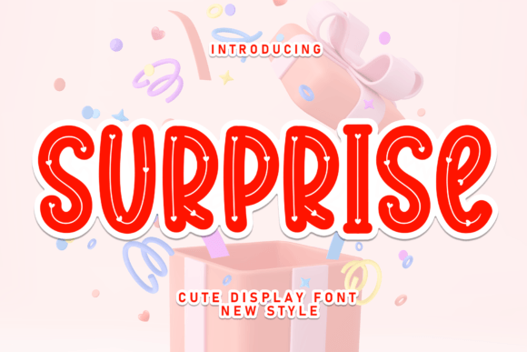 Discovering Surprise: A Friendly Display Font for Creative Projects