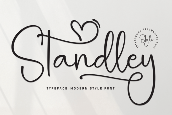 Standley: A Handwritten Font for Timeless Branding