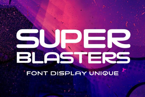 Super Blasters: A Bold Serif for Luxury and Impact