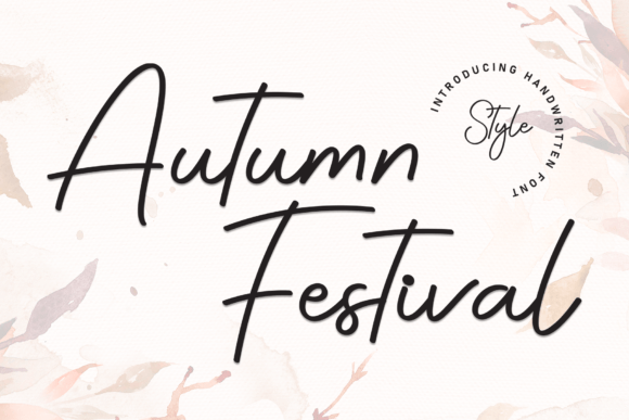 The Enduring Charm of the Autumn Festival Typeface